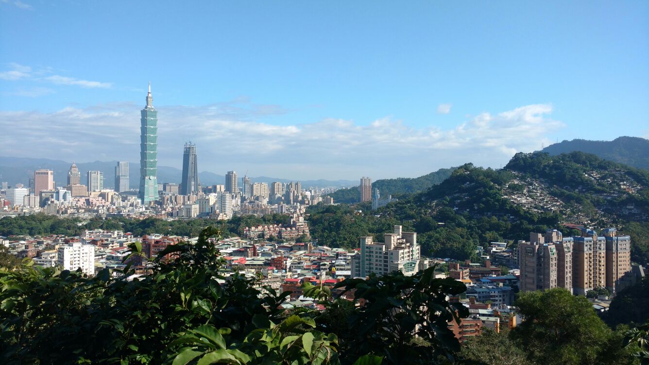 Blick auf Taipeh/Foto: privat